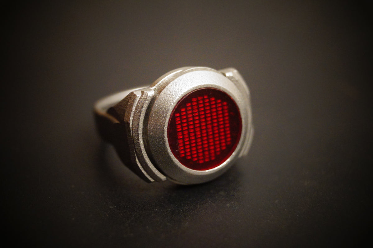 WIMEIR "Navigator" Handmade LED Matrix Ring