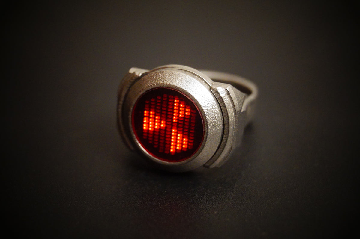 WIMEIR "Navigator" Handmade LED Matrix Ring