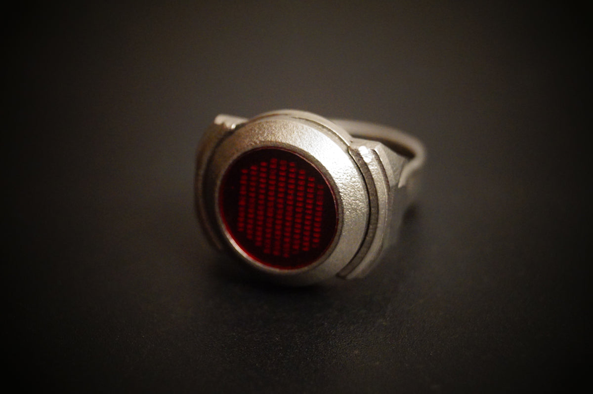 WIMEIR "Navigator" Handmade LED Matrix Ring