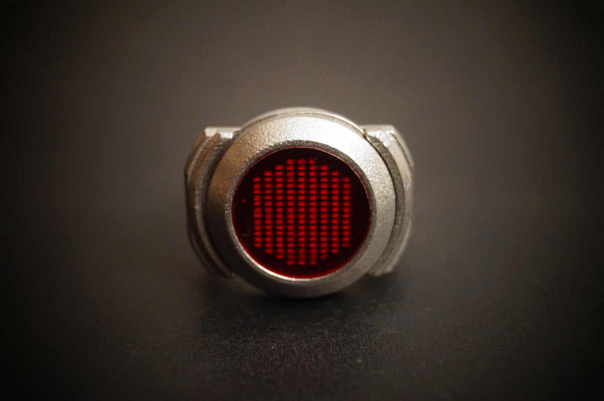 WIMEIR "Navigator" Handmade LED Matrix Ring
